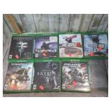 XBOX ONE & NNTENDO DS VIDEO GAMES