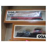 TYCO "H O" TRAIN CARS