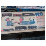 SEARS "H O" TRAIN SET W/ EXTRA TRACK