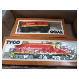TYCO "H O" ENGINE & CABOOSE