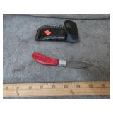 CUSTOM POCKET KNIFE W/ SHEATH