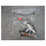 BAG OF DAMAGED POCKET KNIVES