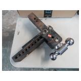 ADJUSTABLE 2 BALL TRAILER HITCH