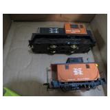 "H O" NEW HAVEN ENGINE & CABOOSE