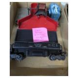 LIONEL POST WAR #397 COAL LOADER & DUMP CAR
