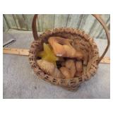 BASKET -- SOAP / WAX FIGURES