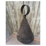 PUNCHED TIN LIGHT