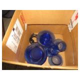 BLUE DEPRESSION GLASS