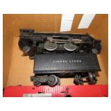 LIONEL POST WAR 1654 ENGINE & CARS