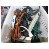 ASSORTED EXTENSION CORDS