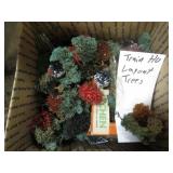 "H O" MODEL TRAIN LAYOUT TREES