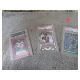 GRADED FOOTBALL CARDS HOOKER, DANIELS, HURTS