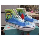 VANS SPONGE BOB SHOES -- 9