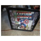 CAPTAIN AMERICA WALL ART