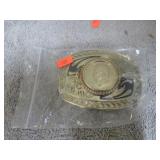 BICENTENNIAL EISENHOWER DOLLAR BELT BUCKLE