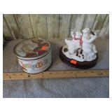 COCA COLA MUSIC BOX & KATYDID TIN