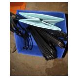 CLOTHES HANGERS & BINS