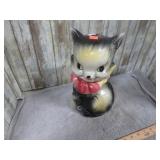 VINTAGE CAT COOKIE JAR