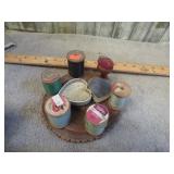 SEWING THREAD HOLDER & PIN CUSHION