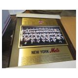 1986 WORLD CHAMPS -- NEW YORK METS PLAQUE