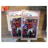 2-- GRADED MINT CHASE MEIDROTH BASEBALL CARDS