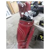 GOLF CLUBS & BAG