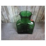 GREEN GLASS CARAF