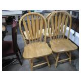 4-- DINING ROOM CHAIRS
