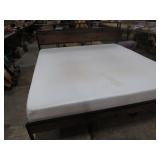 KING SIZE PLATFORM BED & MATRESS