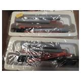 "H O" MODEL TRAIN PIPE CARS