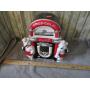 COCA COLA POLAR BEAR JUKE BOX COOKIE JAR