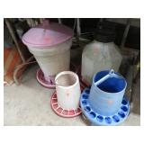 POULTRY FEEDERS & WATERERS
