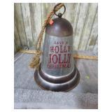 HOLLY JOLLY CHRISTMAS BELL DECOR