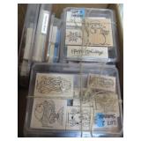 CRAFT RUBBER INK STAMPS