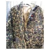 CAMO RAIN SUIT -- M