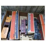 LIONEL; MODEL TRAIN CARS & BOXES