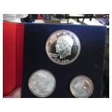 U.S. BICENTENNIAL SILVER  PROOF COIN SET