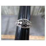 STERLING SILVER RING -- 5.53g