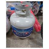 PARTIAL 20lb PROPANE TANK
