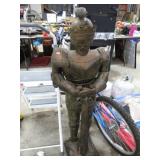 METAL KNIGHT STATUE
