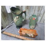 ROSEVILLE ART POTTERY -- ALL DAMAGED