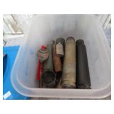 ASSORTED CANNON SPENT CASES