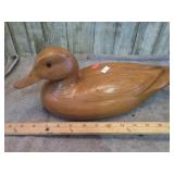 MOLDED DUCK FIGURINE