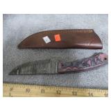 CUSTOM DAMASCUS BLADE KNIFE