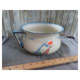 BURLEIGH WARE POTTERY CHAMBER POT