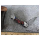 CUSTOM DAMASCUS BLADE POCKET KNIFE