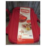 PYREX PORTABLE DISH, CARRIER & COLD PACK
