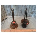 BRASS BELL & BASKET