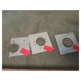 3-- BUFFALO NICKELS