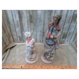 2-- PORCELAIN FIGURINES